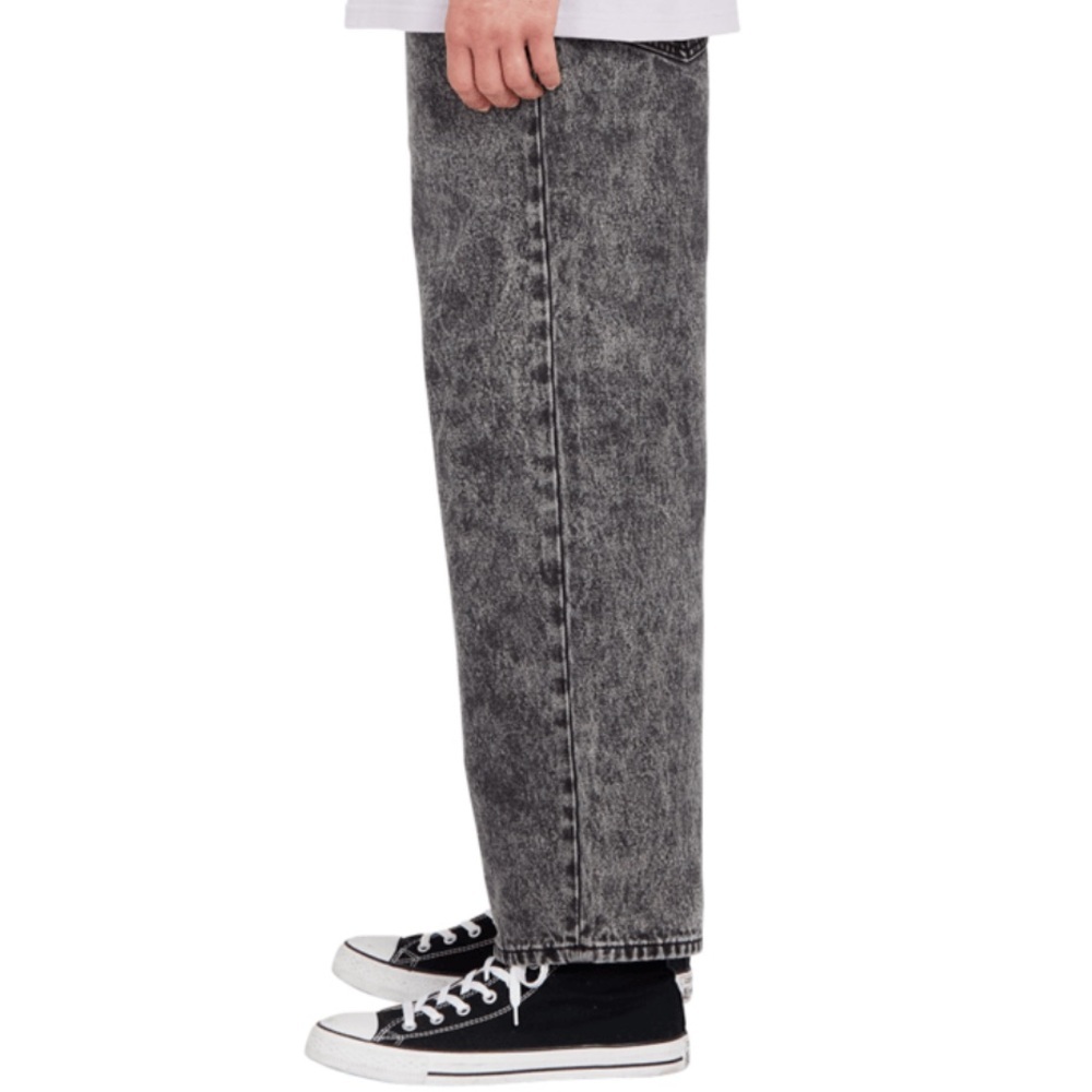 Volcom Billow Tapered Jeans Black acid wash nwt - Picture 3 of 12